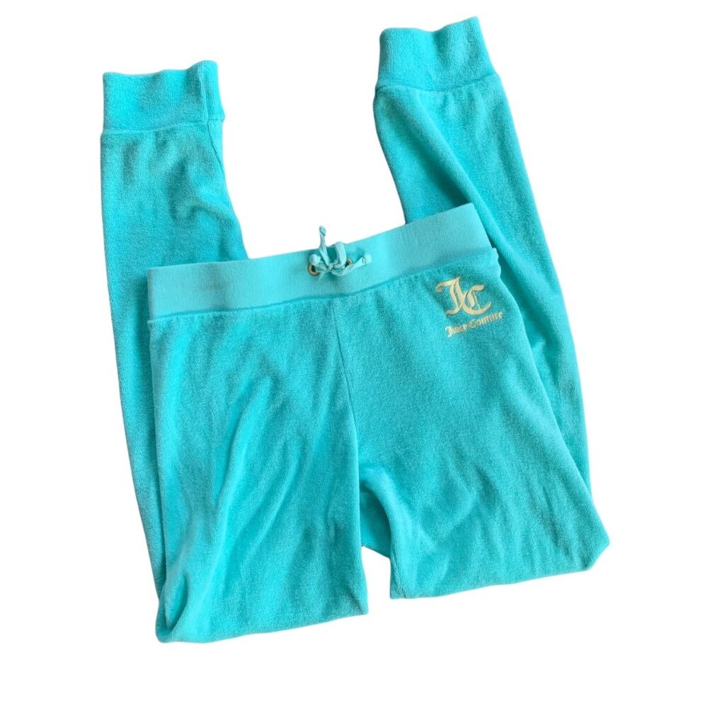 NWOT Juicy Couture Terry Blue Jogger Pants USA 8